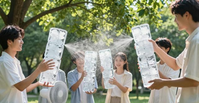 大冰块降温方法_丰都夏季防暑降温大冰块_大冰块户外活动使用时长
